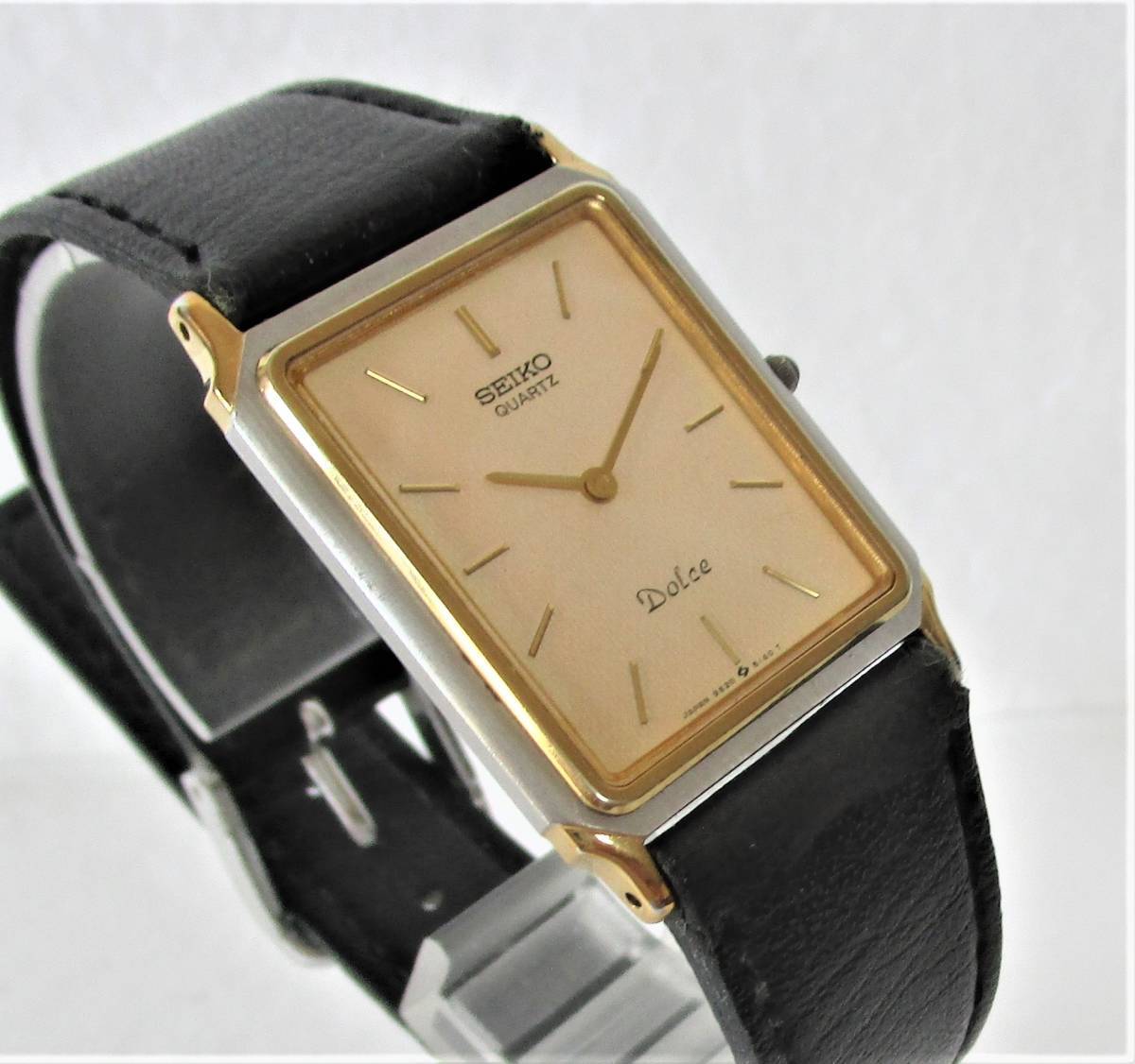 ドルチェ dolce - 日本 Etsy Seiko watch tank 300美品SEIKO DOLCE 