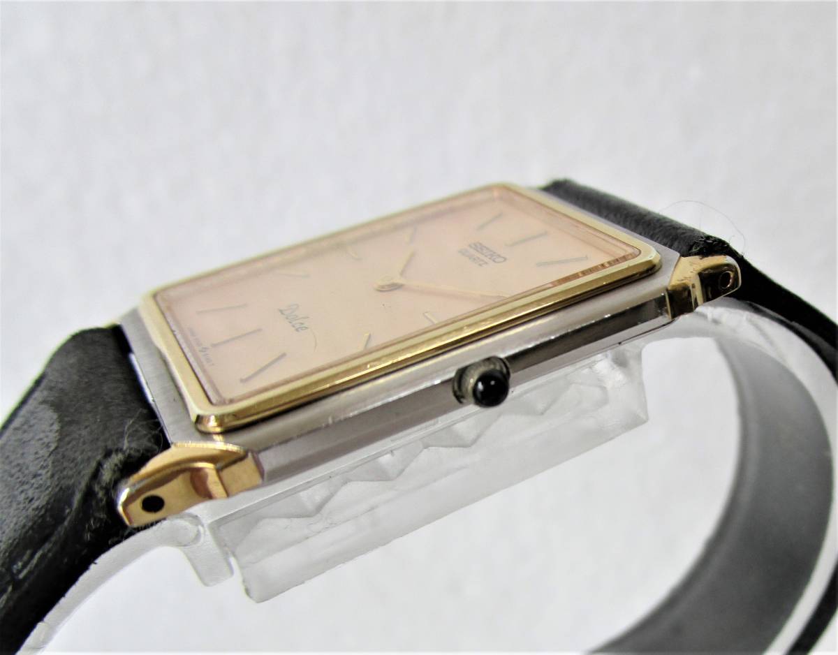 ドルチェ dolce - 日本 Etsy Seiko watch tank 300美品SEIKO DOLCE 