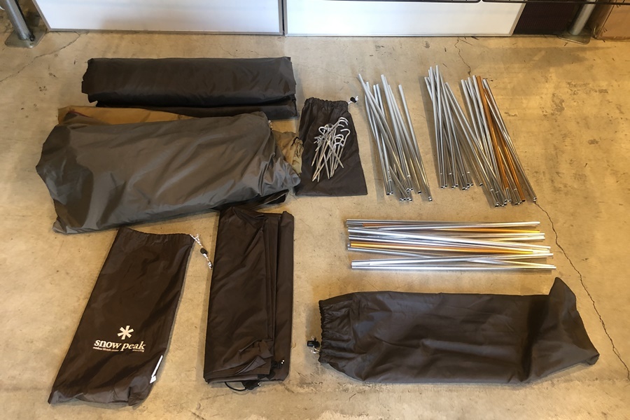 アメニティドームM （SDE-001)マットシートセット スノーピーク