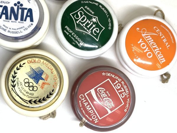 当時物 ヨーヨー まとめてセット YO-YO コーラ GALAXY ラッセル Coca