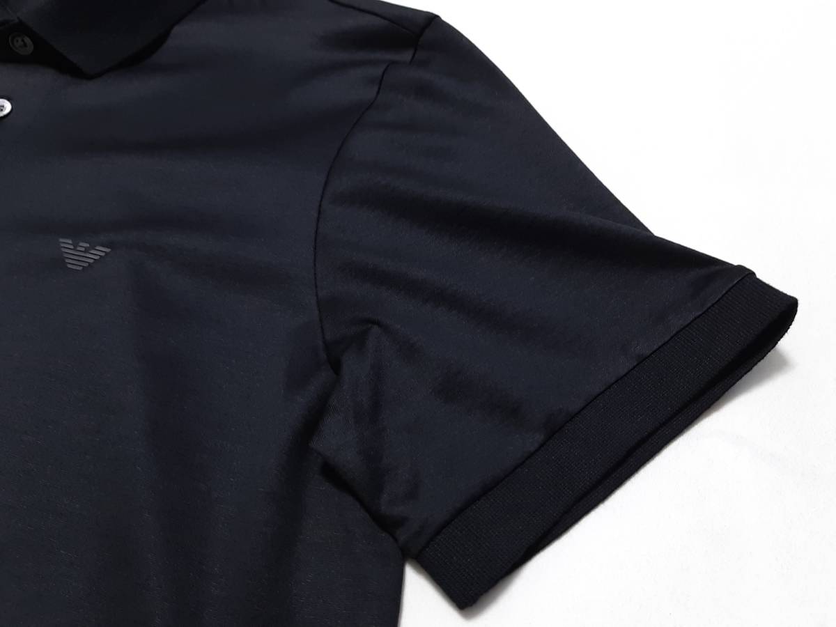 新品】エンポリオアルマーニ定番無地メンズ・ポロシャツXXL(54相当)
