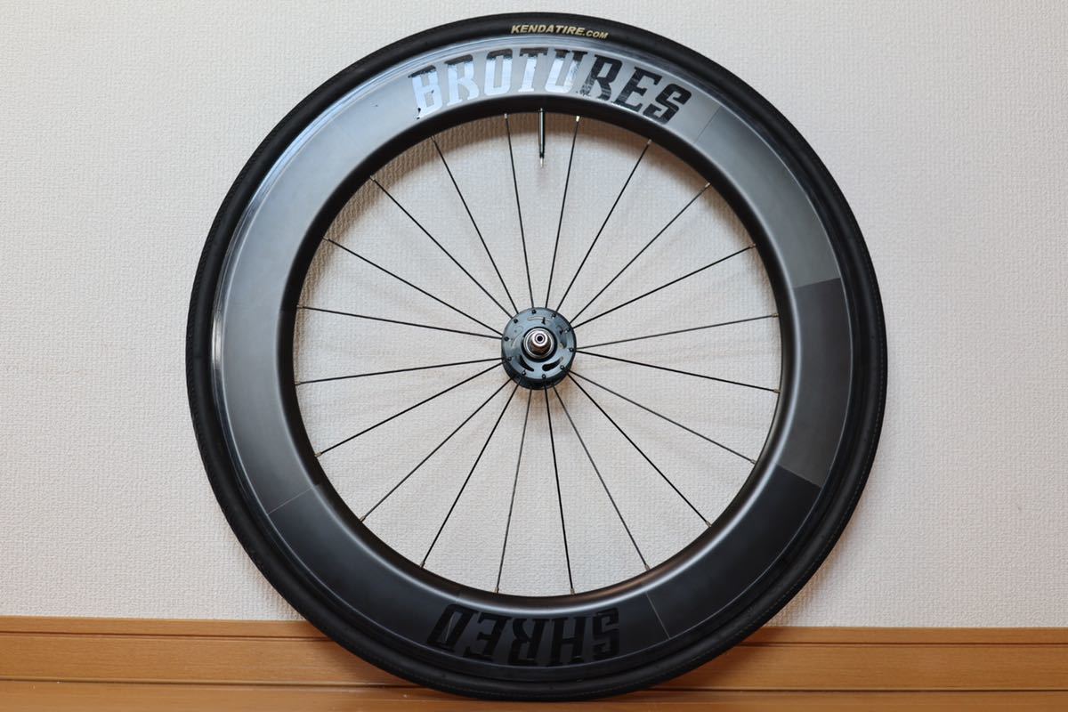 ブローチャーズ　BROTURES SHRED88 カーボンホイール　フロント ブローチャーズ BROTURES SHRED88 カーボンホイール フロント BROTURES