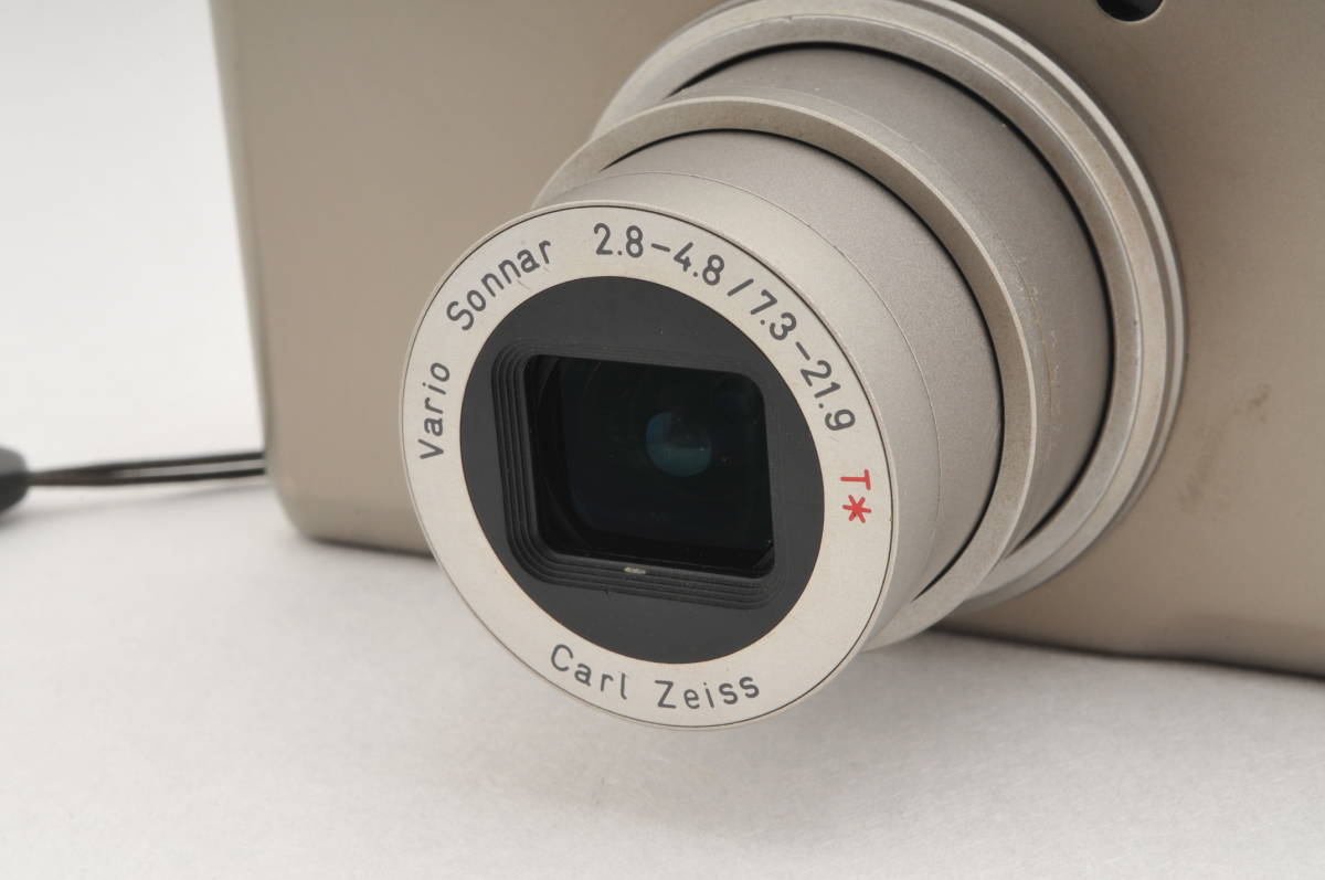 〓良品〓CONTAX コンタックス TVS DIGITAL チタンシルバー#2063 コンタックス TVS CONTAX [1126] フィルムカメラ DIGITAL(シルバー)
