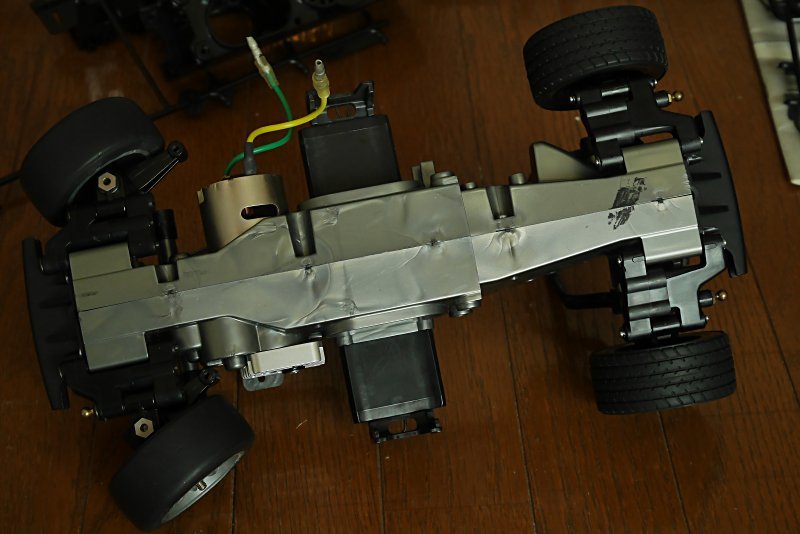 タミヤ ローバーミニクーパーレーシング M-03シャーシのみ ジャンク