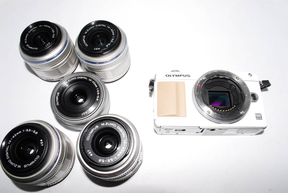  ジャンク まとめ売り OLYMPUS オリンパス E-PM2＋M.ZUIKO 14-42 3.5-5.6(オリンパス)｜売買されたオークション情報、yahooの商品情報をアーカイブ公開 - オークファン オリンパス