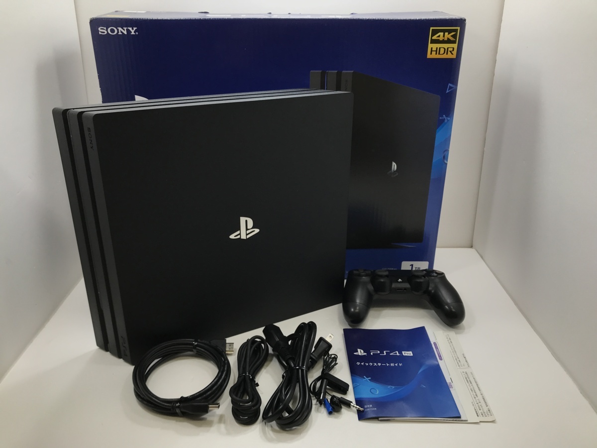  品 1円 PlayStation4 Pro 本体 CUH-7100 1TB み 完備品 保証印無し 033-220809-YK-08-TAG(PS4本体)｜売買されたオークション情報、yahooの商品情報をアーカイブ公開 - オークファン PS4本体
