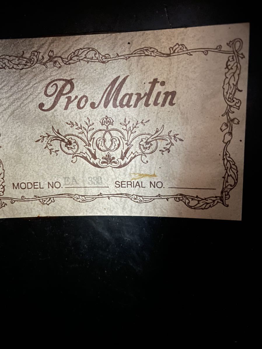 Pro Martin EA 330 エレアコ アコースティックギター(本体)｜売買され