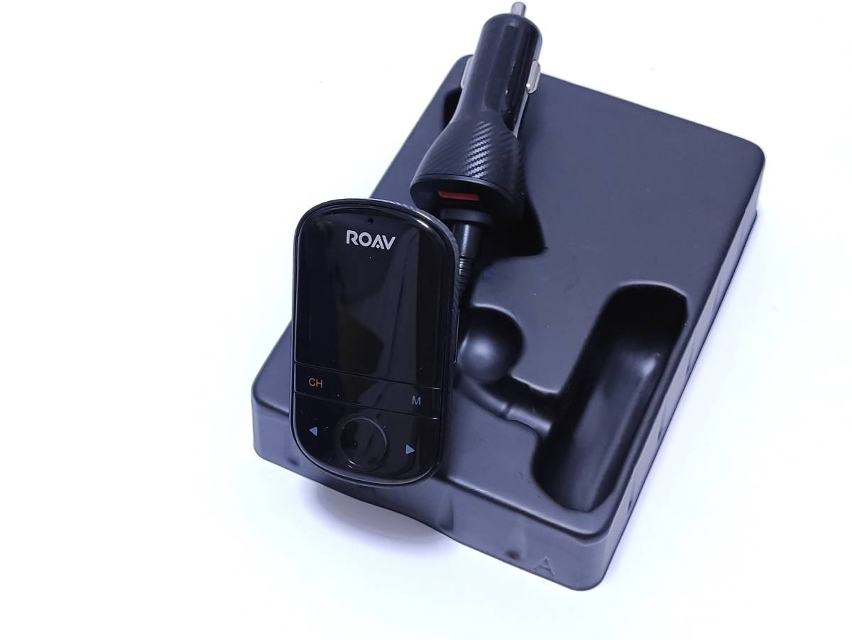 希少 Anker Roav FM Transmitter F3 FMトランスミッター アンカー Bluetooth FM Anker Roav 3.0 &amp; Cancellation