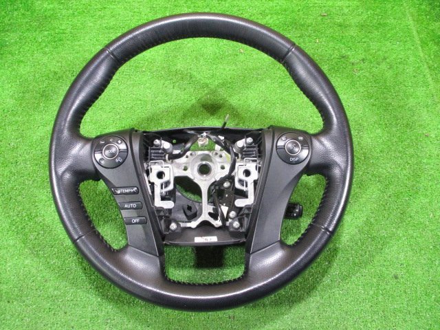 定番人気，お買い得 Q8522IS トヨタ サイ AZK10 純正 レザー ステアリング ホイール ハンドル H22年 AA(ステアリング、ハンドル本体)｜売買されたオークション情報、yahooの商品情報をアーカイブ公開 - オークファン トヨタ用