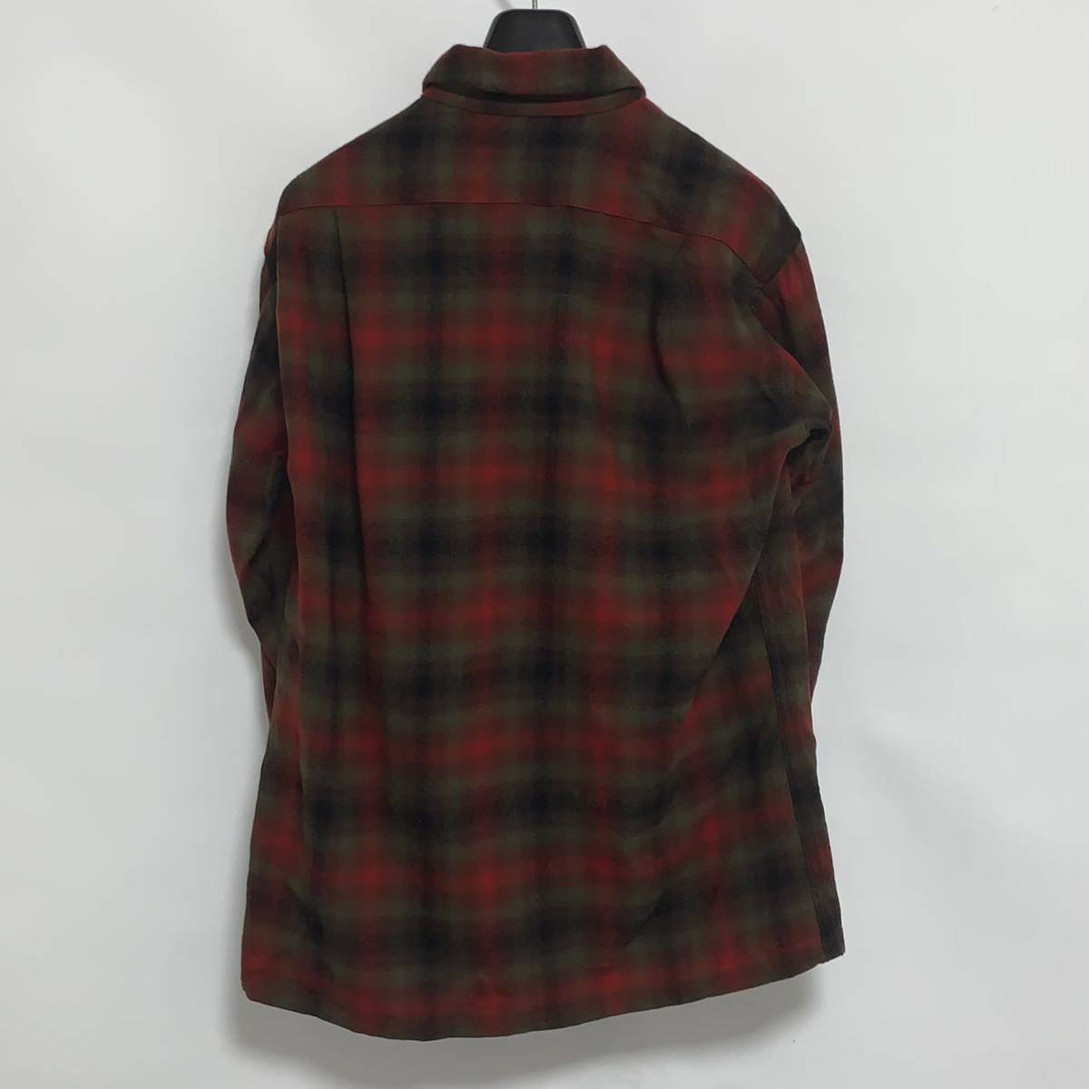 希少 50s VINTAGE USA製 PENDLETON オンブレ チェック オープンカラー 