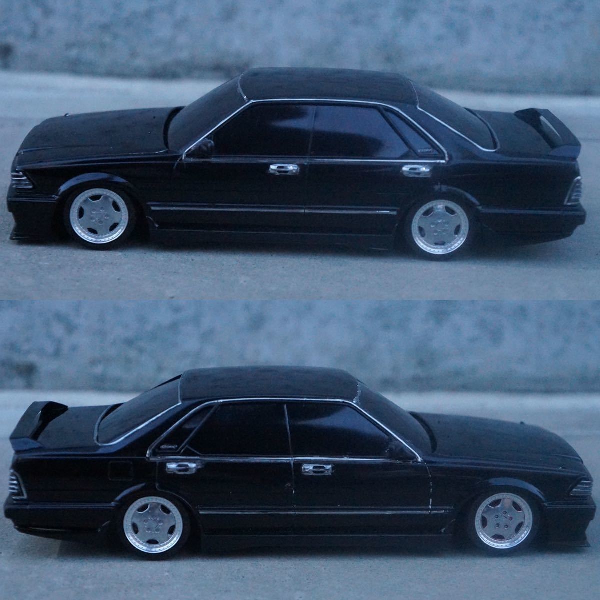 アオシマ1/24スケール ビレットマスク Y31グランツーリスモ 完成品 