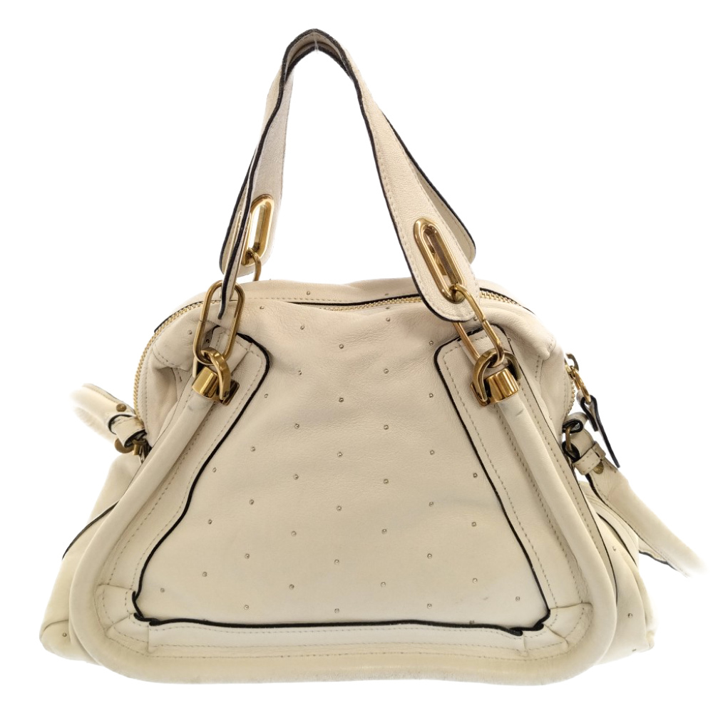 Chloe (クロエ) スタッズ装飾 2WAY ハンドバッグ ショルダーバッグ