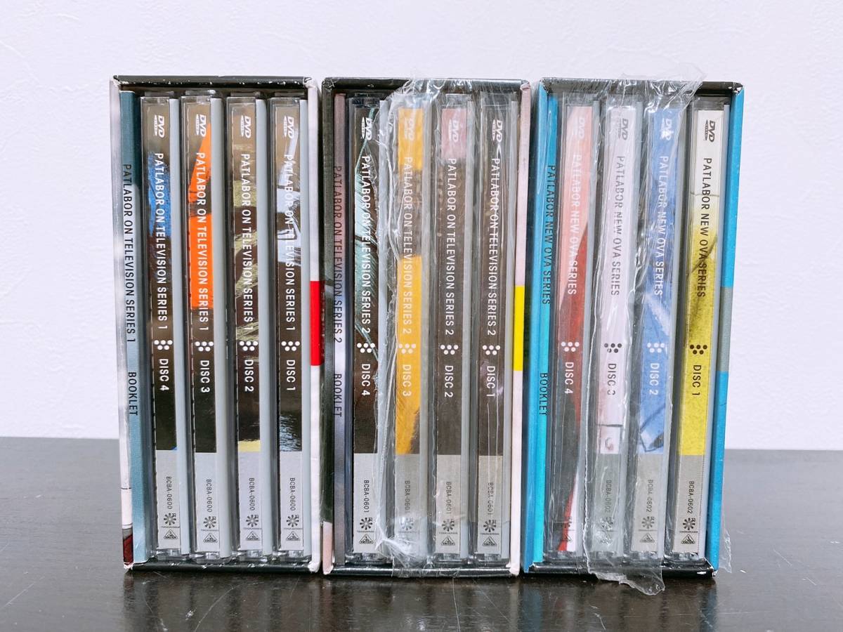 パトレイバー DVD BOX 3つセット DVD-BOX」 機動警察パトレイバー 3点