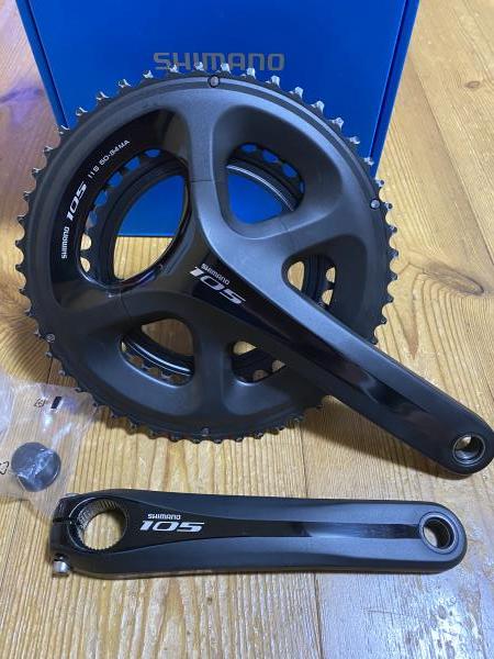 赤字超特価，100%新品 SHIMANO シマノ 105コンパクトクランク FC-5800 2x11 50x34Tクランク長１７０mm 品(クランク)｜売買されたオークション情報、yahooの商品情報をアーカイブ公開 - オークファン クランク