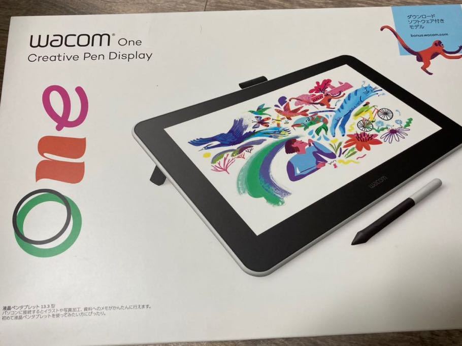 one - 液晶ペンタブレット Wacom 0 One 13」の落札相場・落札価格
