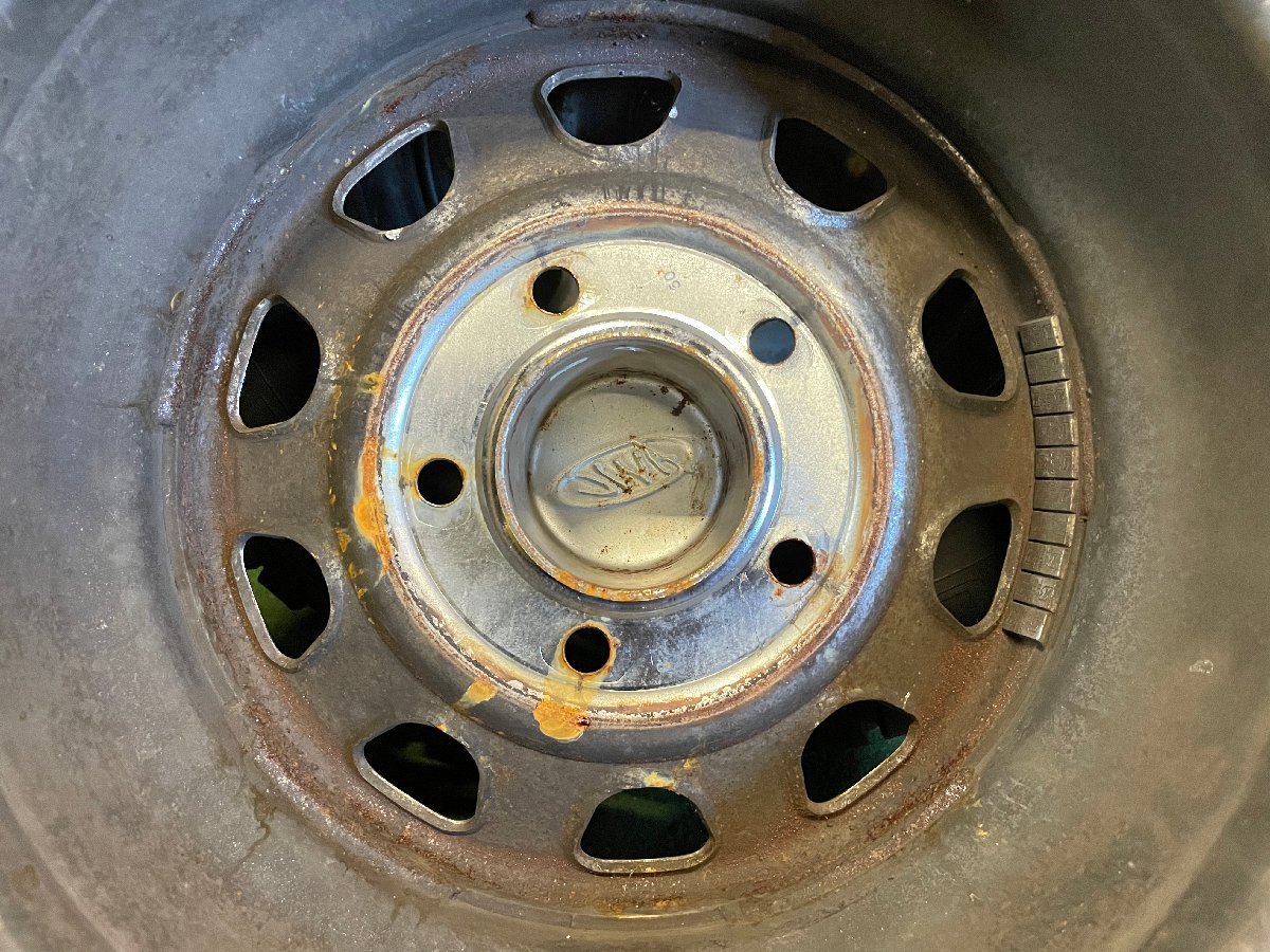 AWC デイトナ USA製 メッキ 15インチ 7J ±0？ PCD127 5H MAXXIS PRESA 