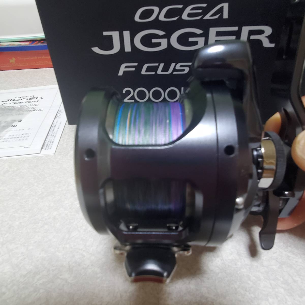 シマノ オシアジガーFカスタム2000NRーHG 右巻き その2 オシアジガー
