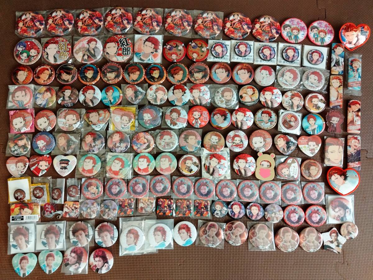 大量 あんさんぶるスターズ 鬼龍紅郎 紅月 グッズ 140個以上 まとめセット