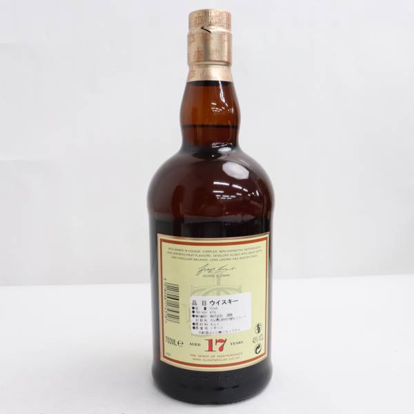 glenfarclas（グレンファークラス）17年 43％ 700ml S22H010005 グレン