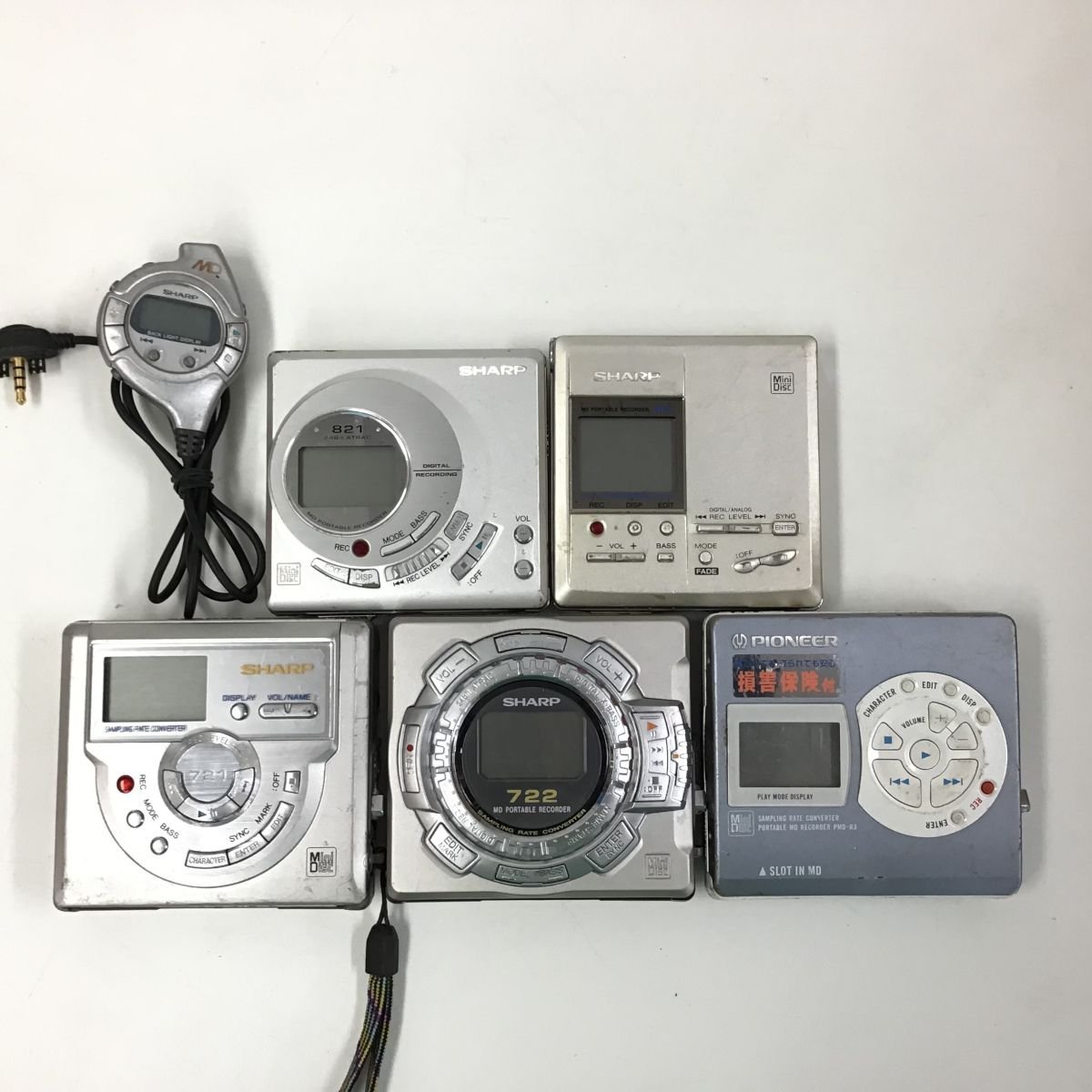 SHARP MD-MS722 MD-MT821 PIONEER PMD-R3 他 シャープ パイオニア
