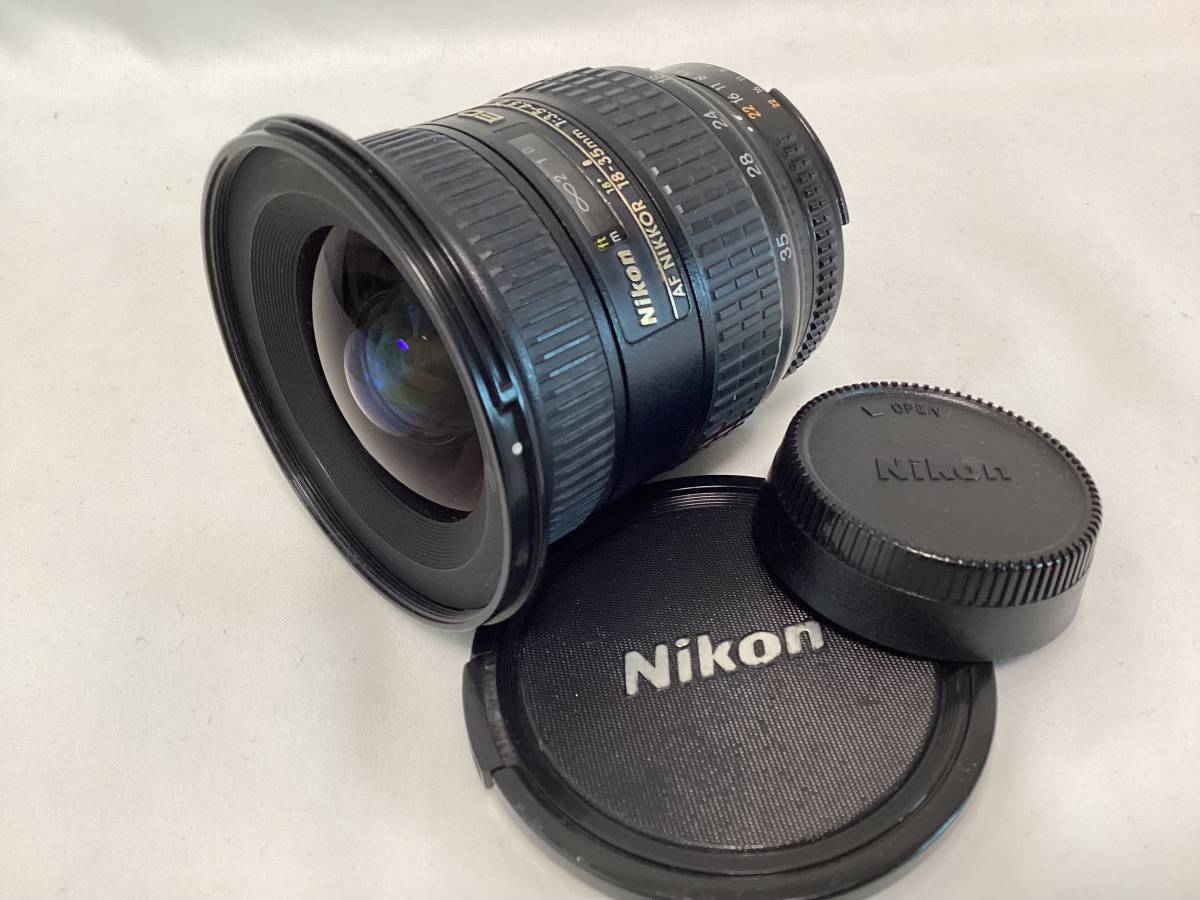 新品，限定SALE □Nikon ED AF-NIKKOR 18-35mm 1:3.5-4.5D 中古レンズ