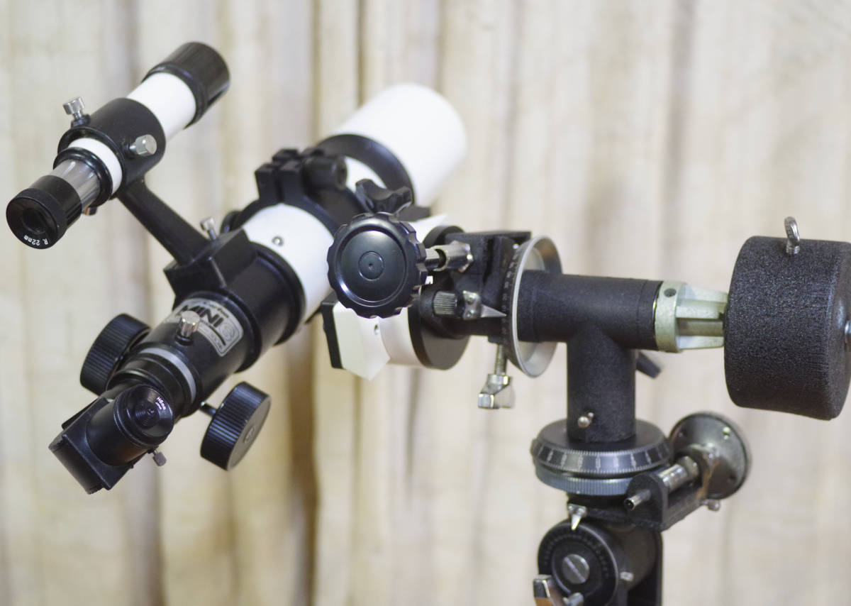 6センチ屈折赤道儀改造美品