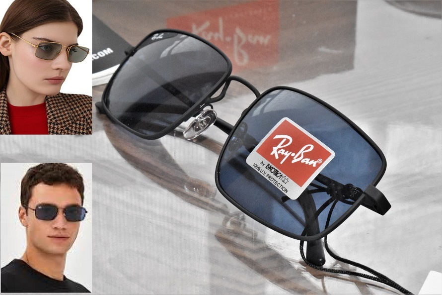 Ray-Ban レイバン RB3669 レトロスタイル スクエア サングラス 未使用