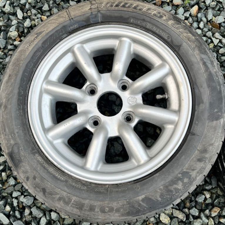 自動車 ワタナベ エイトスポーク PCD114.3 AE86にて使用