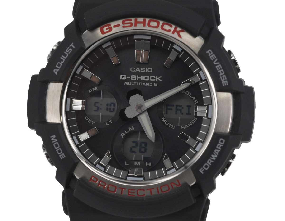 極美品] 稼働品【CASIO】カシオ G-SHOCK GAW-100-1AJF マルチバンド6 