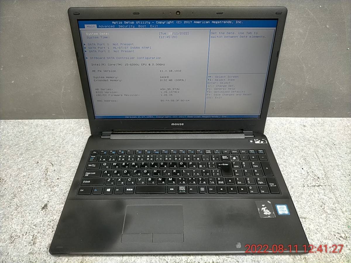 正規品，安い RMEQF mousecomputer MPro-NB590H Core i5 6200U 8GB(マウスコンピューター)｜売買されたオークション情報、yahooの商品情報をアーカイブ公開 - オークファン マウスコンピューター