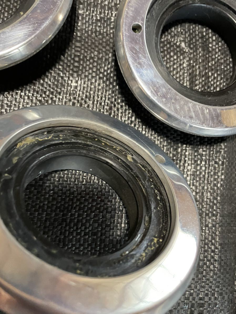 BBS RS 15インチ用】フラットキャップ 3個 工具付き 中古品 センター