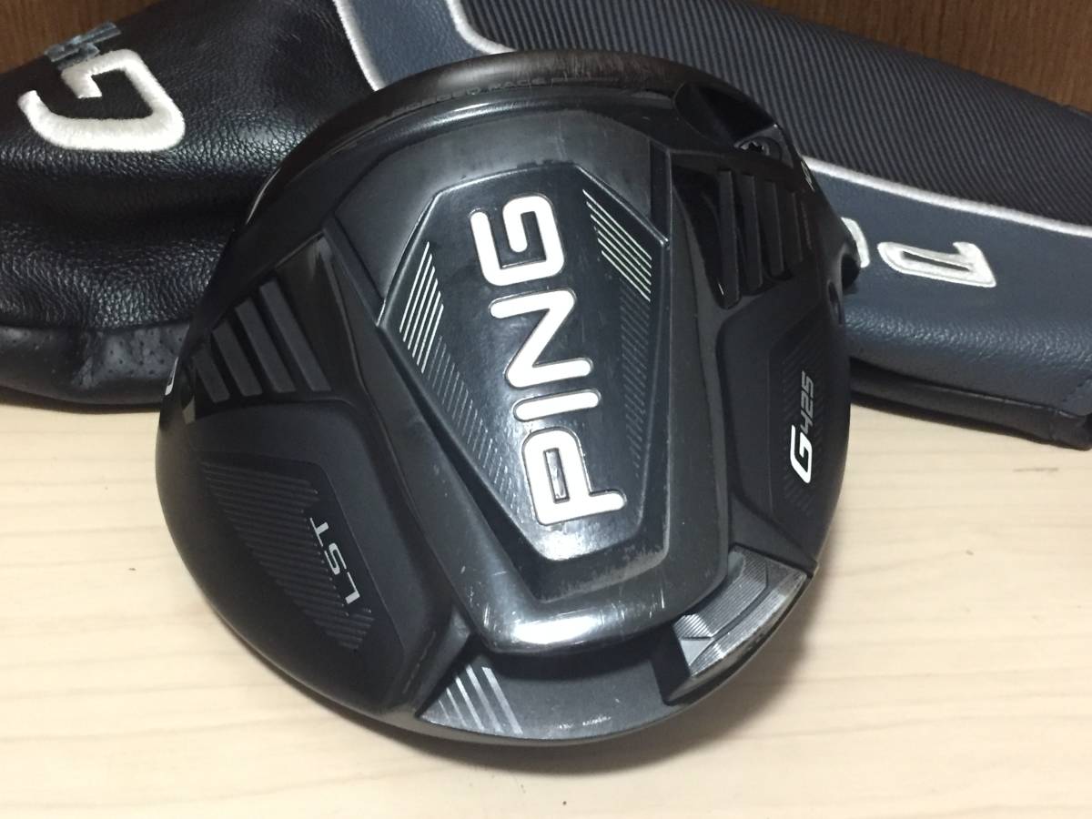 PING G425 LST ドライバー 10.5度 ヘッドのみ レフティ 0 ピン 5度 