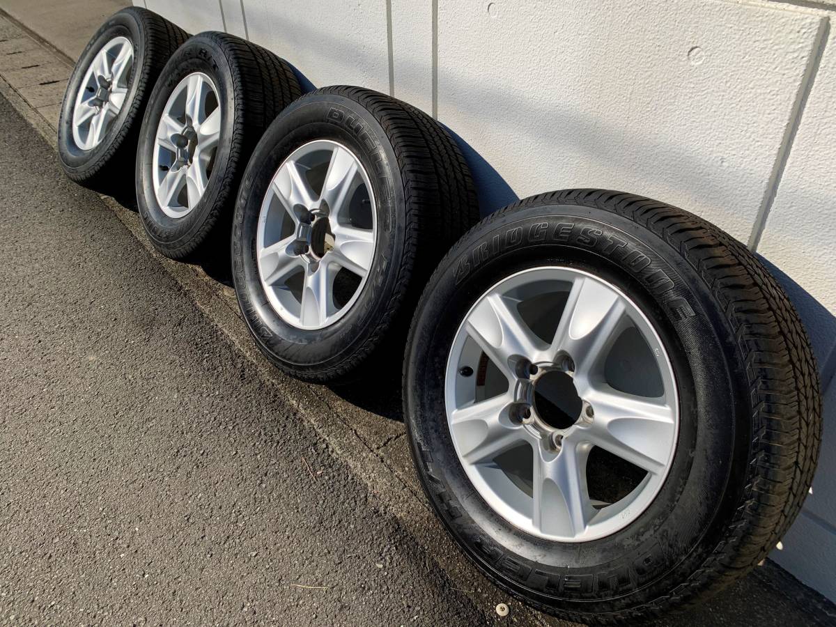 スペア用に】トヨタ 200 ランドクルーザー ZX 前期 純正 20in 8.5J +60