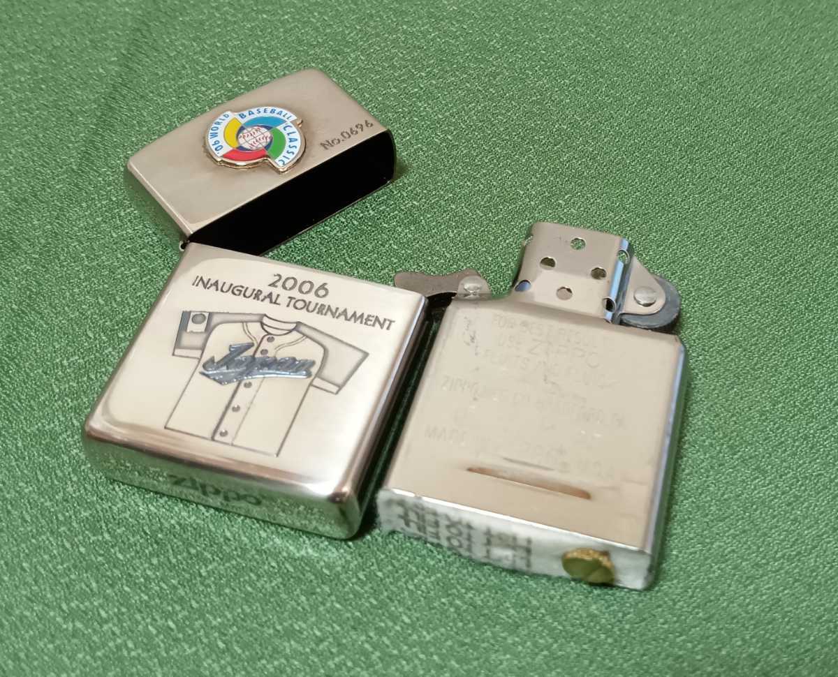 Zippo ジッポー ライター WBC 2006王監督モデル 未使用 イチロー WBC