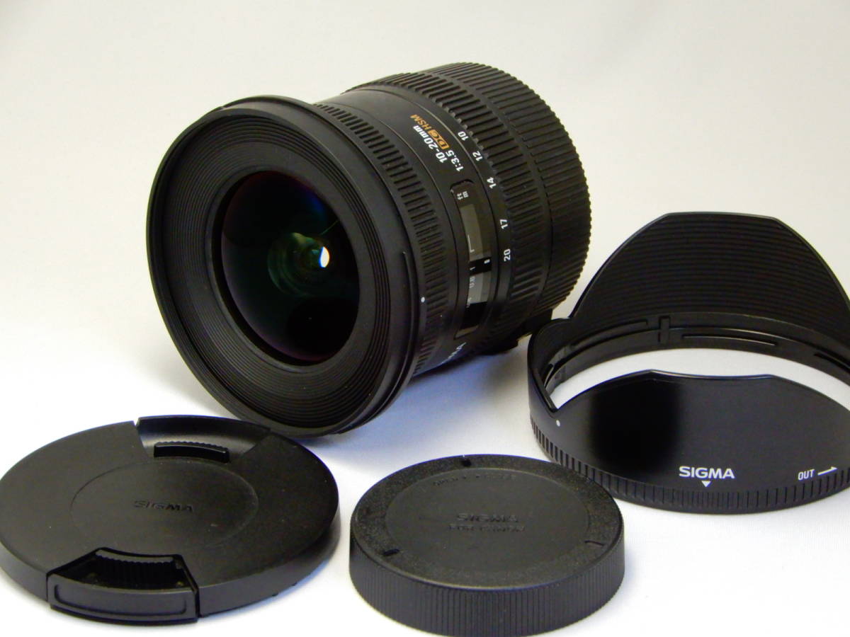 シグマ EX SIGMA 10-20mm f3.5 DC HSM キヤノン用 カメラ、光学機器 美