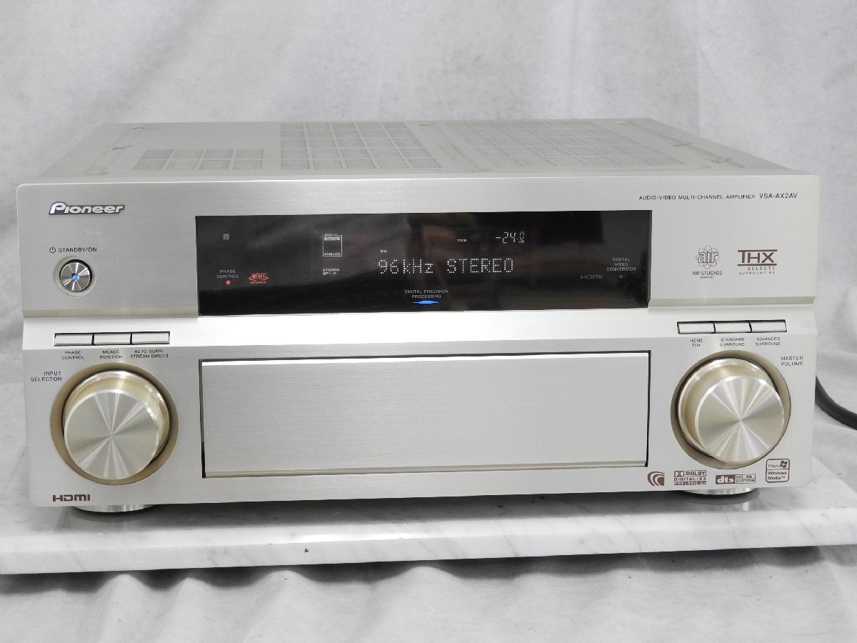 ☆Pioneer パイオニア VSA-AX2AV AVマルチチャンネルアンプ 2005年製