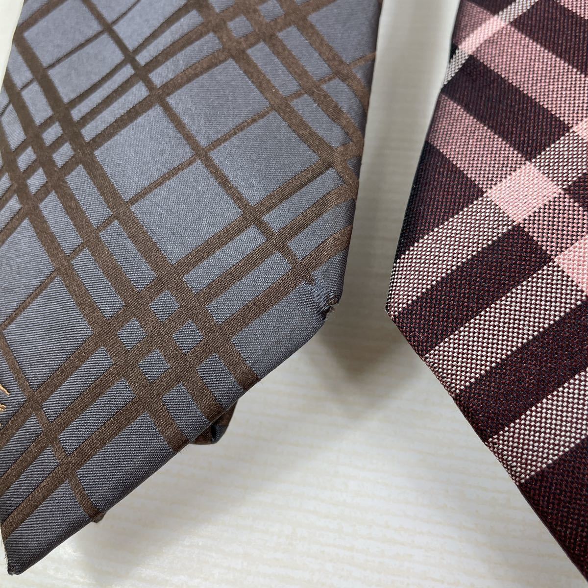 O2594【BURBERRY】バーバリー ネクタイ 8本セット まとめ売り ノバ 