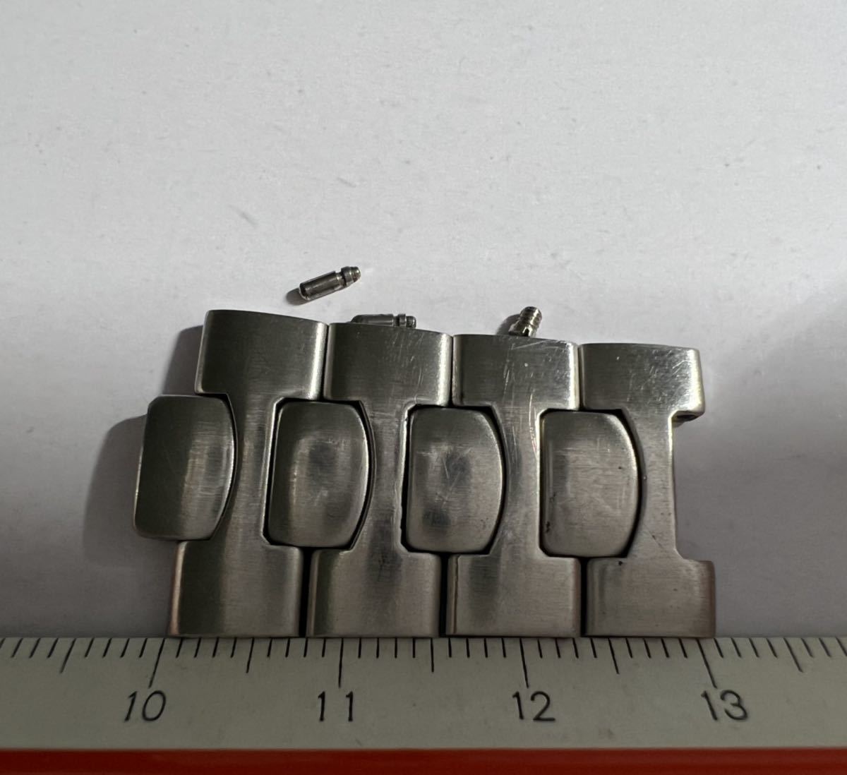オメガ シーマスター ポラリス ステンレス ベルトメンズ 部品 コマ 