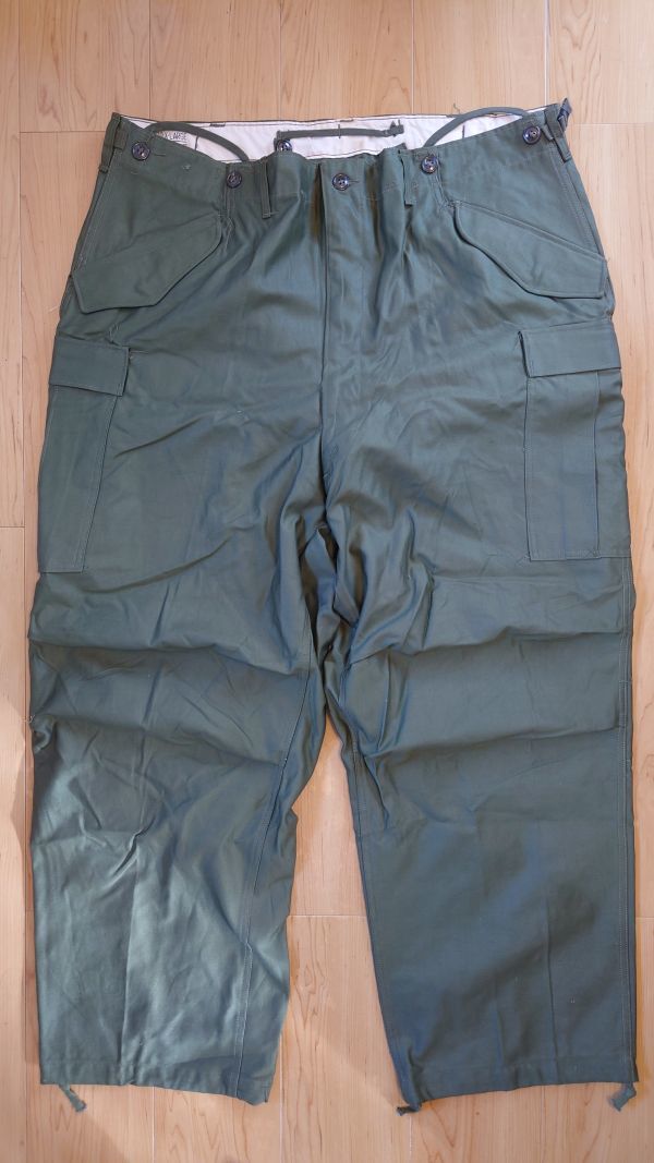 スペシャル! デッドストック!50's US ARMY M51 XL-R ②フィールドパンツ カーゴパンツ ミリタリー ビンテージ 古着 M-43 M-65 実物 米軍
