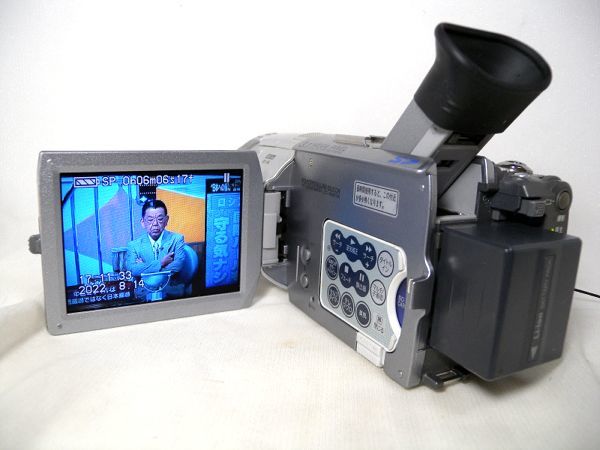 パナソニックNV-GS100『動作良好】MiniDVビデオカメラ　ダビングに最適 miniDVのダビングに Panasonic ビデオカメラ NV-GS100 7日間保証付き