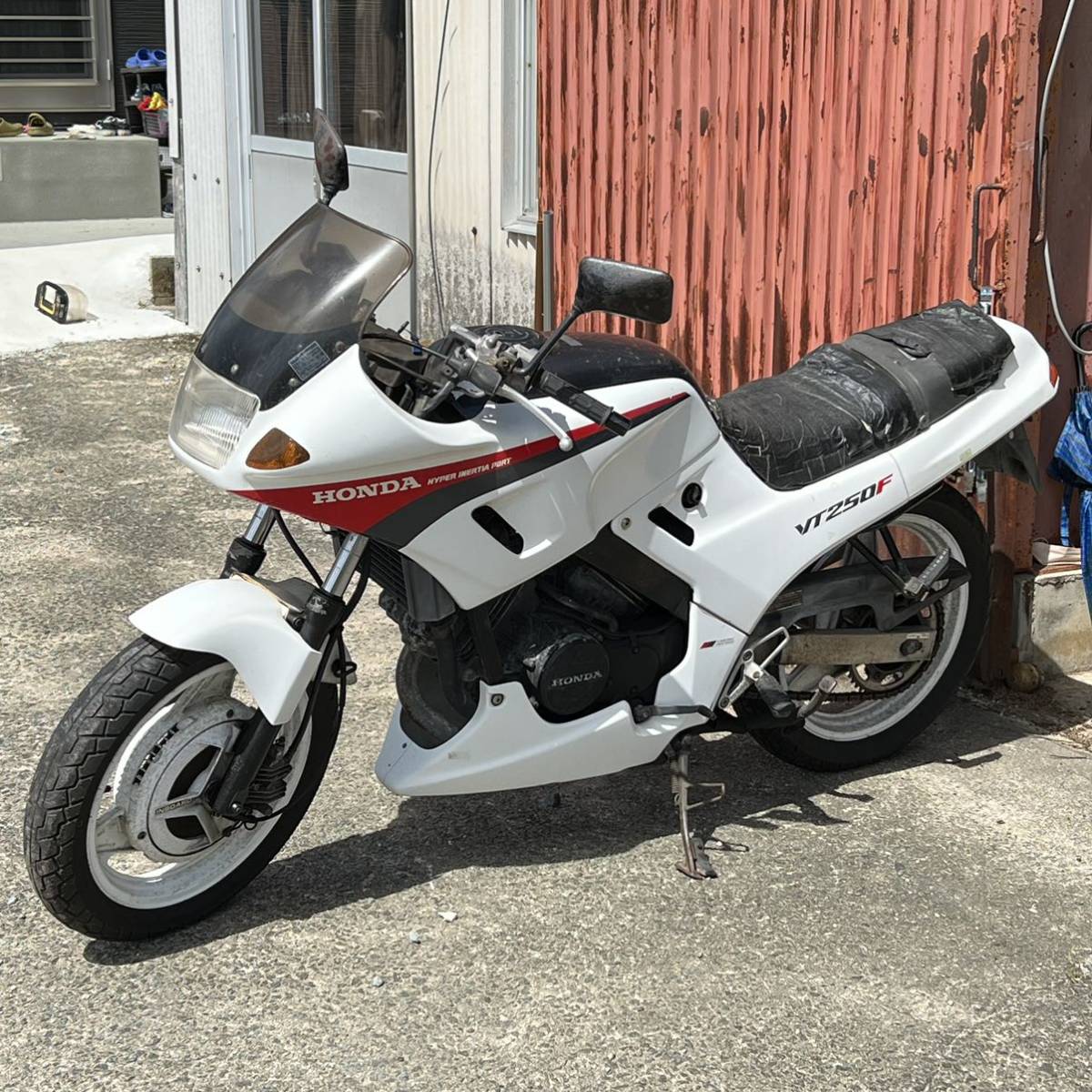 MC15 VT250F Yahoo!オークション ホンダVT250F 福岡 未整備 動作確認 