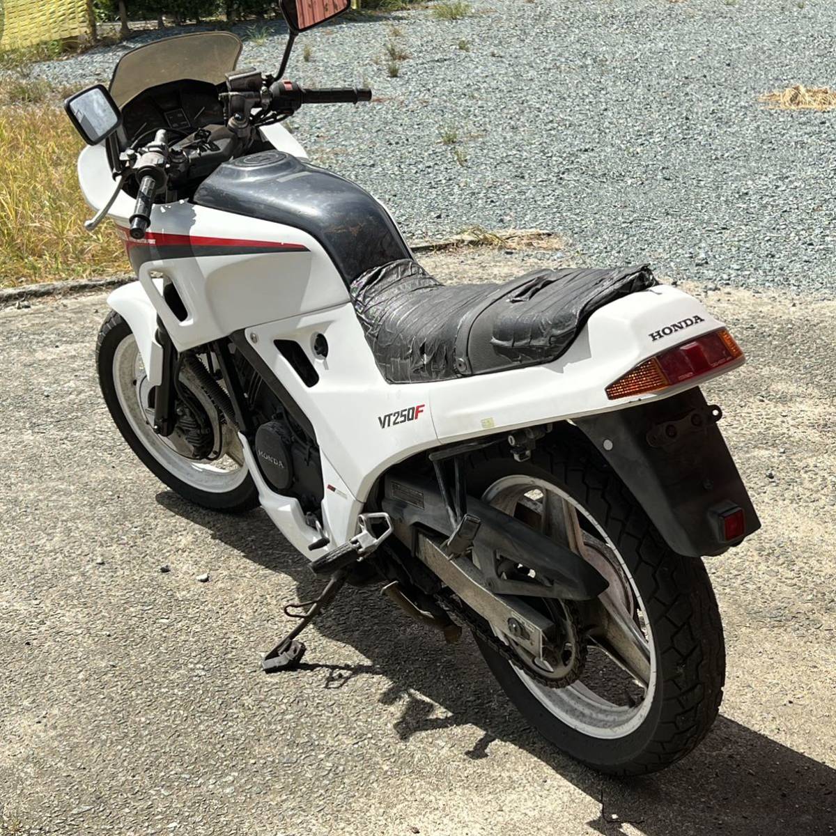 MC15 VT250F Yahoo!オークション ホンダVT250F 福岡 未整備 動作確認 