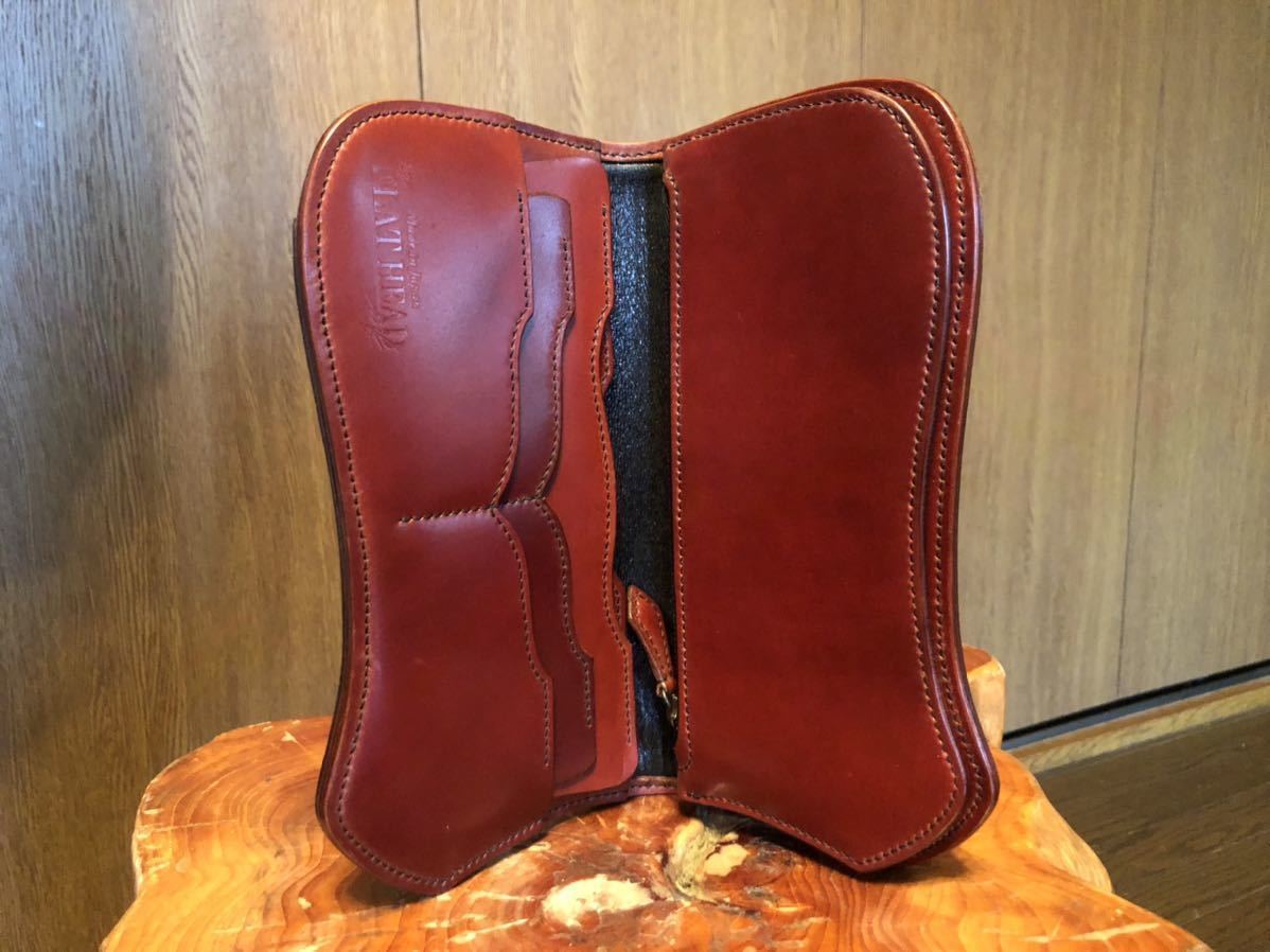 保証書付 美品 送料無料 フラットヘッド MKレーベル リザード コード  