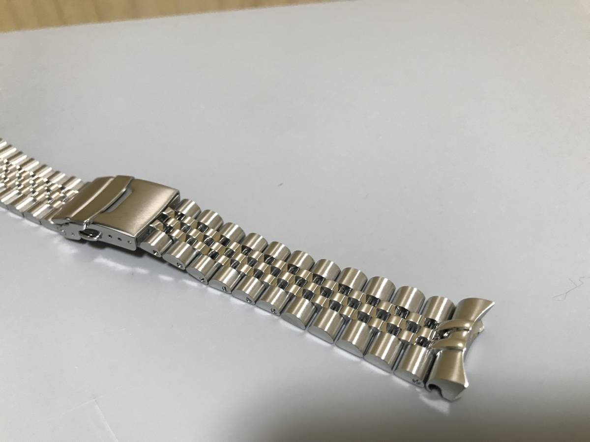 MiLTAT タイコノートジャパン 22mm メタル時計バンド ステンレス 