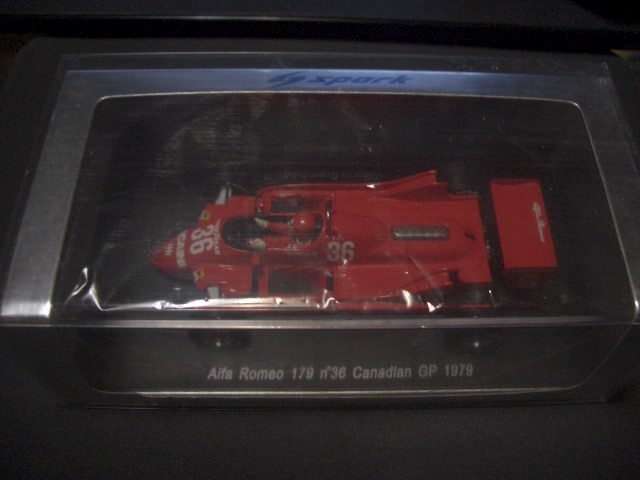 1/43 アルファロメオ 179 カナダGP 1979 ヴィットリオ・ブランビラ №36