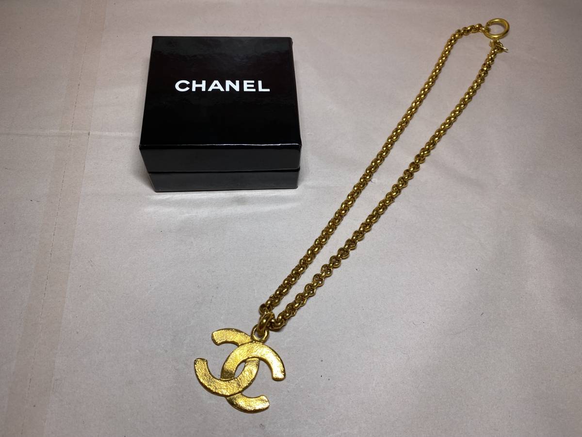 ☆CHANEL シャネル ゴールド ネックレス 箱付 ブランドアクセサリー 
