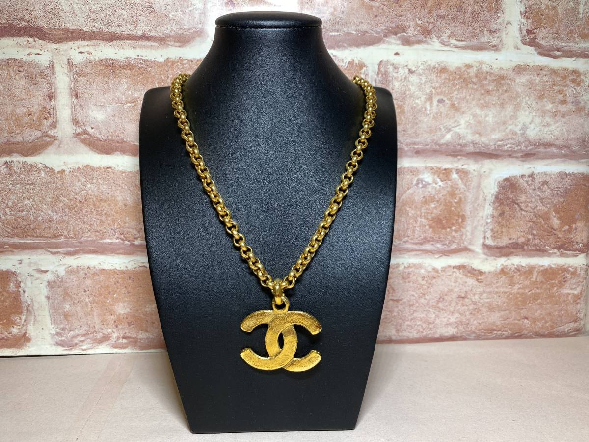 ☆CHANEL シャネル ゴールド ネックレス 箱付 ブランドアクセサリー 