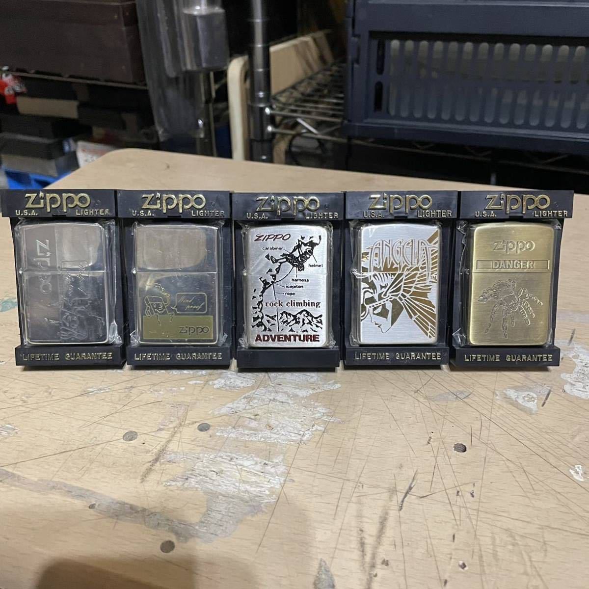 ZIPPO ジッポ 5個セット Zippo X011-△ Deepimpact⁄ D⁄XI⁄ 4⁄5点火花 