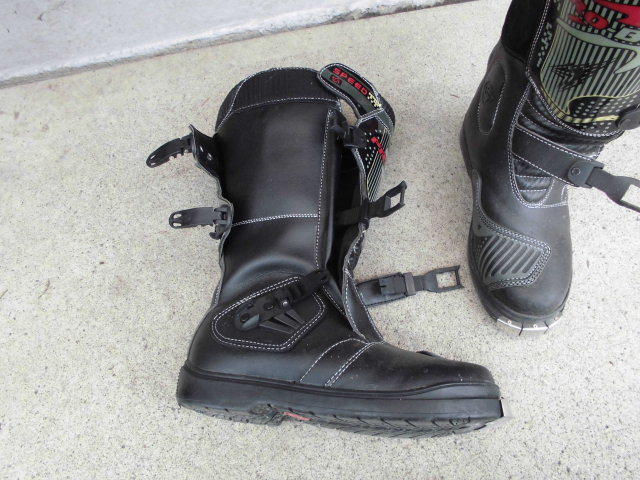 レッド バイク 当時物 SIDI ライディングブーツ ヴィンテージ サイズ40