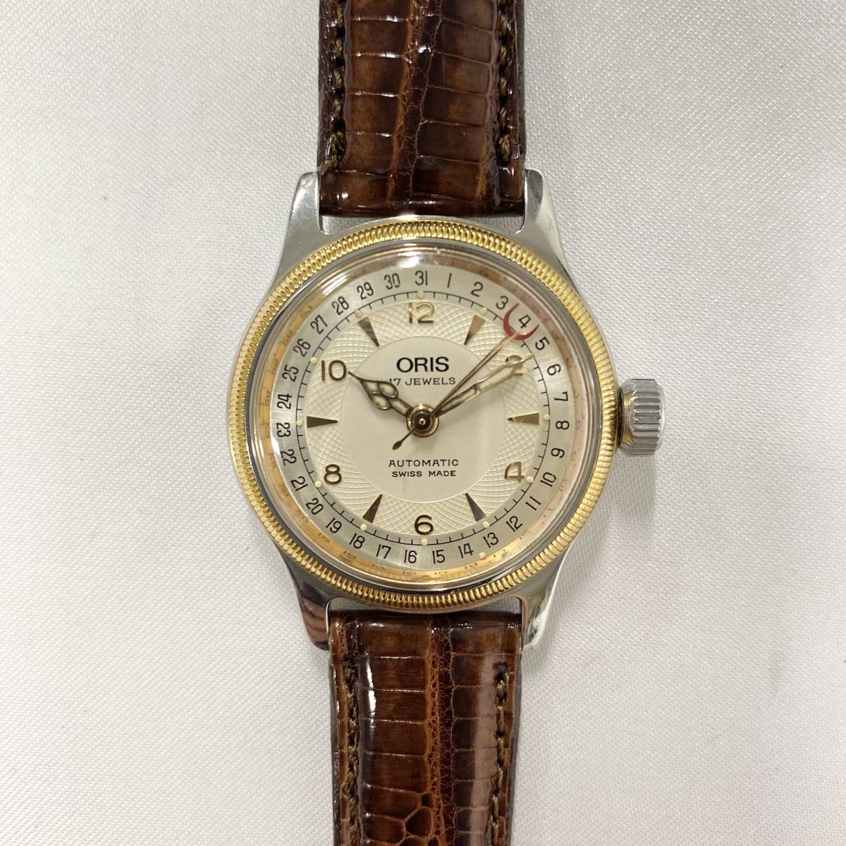 ✨ORIS✨ビッククラウン✨ポインターデイト✨7400B✨自動巻き✨腕時計 